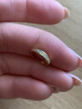 WOOZU-pendientes pequeños de cobre con circonita incrustada, pendientes geométricos de cartílago falso, sin perforación, 100%, 1 Uds.