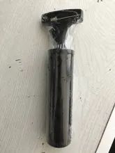 Bomba de aire portátil para fútbol, anillo de natación, bomba de aire inflable, bomba de aire de mano de plástico con adaptador de agujas de inflado de Gas