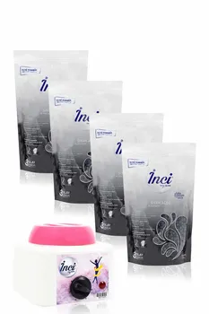 Pearl waxing Black 4 PCs 200 grams (total 800 gram) + waxing heater machine hard beads waxing, hair removal hair removal, painlessly bezsiz
Pearl waxing Black 4 PCs 200 grams (total 800 gram) + waxing heater machine hard beads waxing, hair removal hair removal, painlessly bezsiz