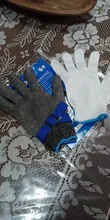 Guantes de seguridad laboral de acero inoxidable, 1 Uds., anticorte, malla metálica, para carnicero