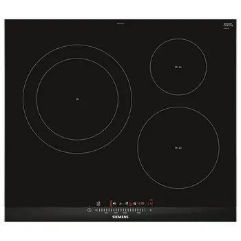 Induction Hot Plate Siemens AG EH675FJC1E 60 cm Black (3 Cooking areas)
Induction Hot Plate Siemens AG EH675FJC1E 60 cm Black (3 Cooking areas)