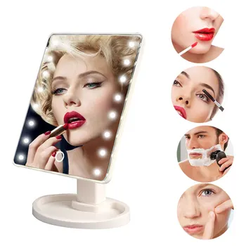 LED Lighted Makeup 22 Led Mirror With Light Lamp Cosmetic Mirror Beauty Desktop Vanity Table Stand Mirrors Vip Link
LED Lighted Makeup 22 Led Mirror With Light Lamp Cosmetic Mirror Beauty Desktop Vanity Table Stand Mirrors Vip Link