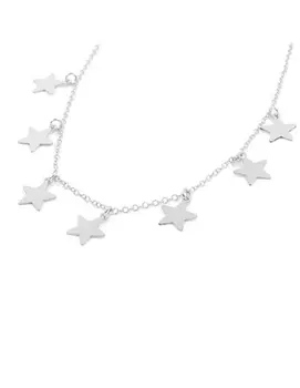 Silver necklace with Star 
Silver necklace with Star