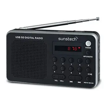 Portable Digital Radio Sunstech RPDS32SL Silver
Portable Digital Radio Sunstech RPDS32SL Silver