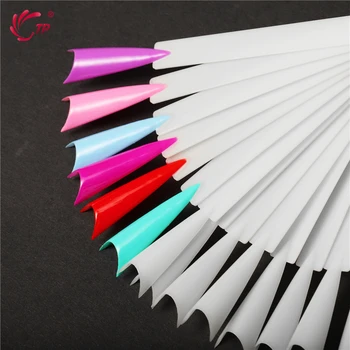 TP 240pcs/set Stiletto Fan Nail Art Sharp Practice Display Tips UV Gel Polish Coloring Removable French False Nails Design False
TP 240pcs/set Stiletto Fan Nail Art Sharp Practice Display Tips UV Gel Polish Coloring Removable French False Nails Design False