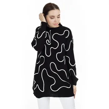 Lela Patterned Cycling Neck Sweater WOMEN SWEATER 5377218
Lela Patterned Cycling Neck Sweater WOMEN SWEATER 5377218