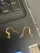 Oro 18K 12-20mm 10-20 unids/lote pendiente componentes ganchos giro bronce dorado oído broches de gancho pendiente cables resultados de la joyería DIY