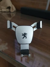 Universal soporte para móvil de coche soporte para aire acondicionado No magnético soporte para teléfono celular para Peugeot 206, 207, 307, 3008, 2008, 308, 408