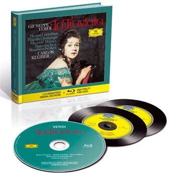 Bayerischen Staatsoper, Carlos Kleiber / Verdi: La Traviata (2CD + Blu-ray audio)
Bayerischen Staatsoper, Carlos Kleiber / Verdi: La Traviata (2CD + Blu-ray audio)