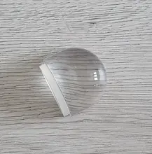 Tope de puerta acrílico para el hogar y la Oficina, soporte de puerta autoadhesivo transparente, sin necesidad de perforar, Tope de puerta, protección de paredes, muebles, 1 Uds.
