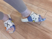 Zapatillas ligeras de lujo para amantes del coco para hombre, zapatos con grafiti para interiores, zapatillas de ocio para playa, zapatos de dibujos animados EVA, 2021