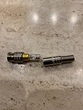 Uds/5 uds/10 Uds BNC JR-B25 hombre sin soldadura conector BNC conector para cámara Cctv de seguridad sistema