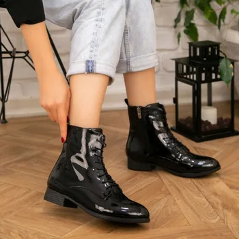 Gino Black Patent Leather Women 'S Boots, Zipper and Lace Closure, Bright Color, Straight Short Heel, Jourdan Base, Postal Boot, 2021 Fashion , Shoe , Sneaker , Booty , Prada , Platform , Bag
Gino Black Patent Leather Women 'S Boots, Zipper and Lace Closure, Bright Color, Straight Short Heel, Jourdan Base, Postal Boot, 2021 Fashion , Shoe , Sneaker , Booty , Prada , Platform , Bag