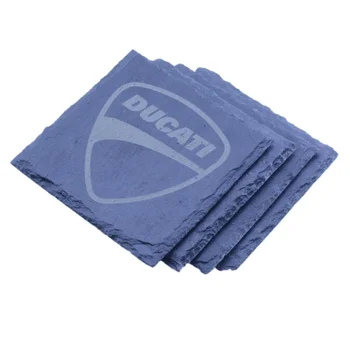 DUCATI posavasos Badge Slate Coasters Engraved Gift Set BUY 3 GET 1 free 
DUCATI posavasos Badge Slate Coasters Engraved Gift Set BUY 3 GET 1 free