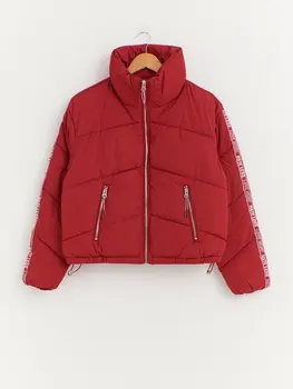 Upright Collar Thick Inflatable Coat 
Upright Collar Thick Inflatable Coat