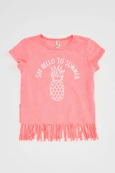 DeFacto Girl Short Sleeve Body Tees Girls Summer Casual Tshirts Girls Sleeveless Top Tees Girls Cute Pink Tshirt-M7762A620SM
DeFacto Girl Short Sleeve Body Tees Girls Summer Casual Tshirts Girls Sleeveless Top Tees Girls Cute Pink Tshirt-M7762A620SM