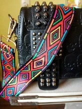 140 Cm O manija de la Bolsa de la correa del bolso para las mujeres extraíble de hombro bolso de mano multicolor accesorios Cruz cuerpo mensajero bolsa de Nylon correas