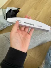 5 uds. De limas profesionales para uñas, pulidor de uñas de estilo bote, lavable 100/180 al Gel UV, bloque de manicura