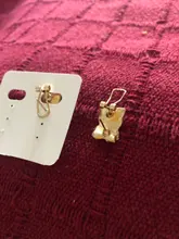 Pendientes elegantes de aleación de Zinc para mujer, aretes de flor azul, cristal, Camelia, Clip para oreja, joyería, regalo de Navidad