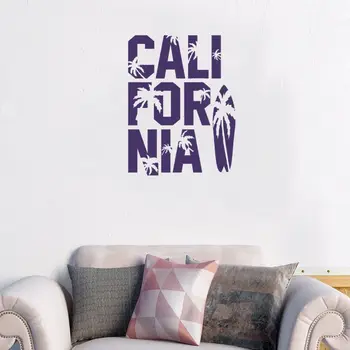 California Surfboard And Trees Stickers Home Bedroom Wall Art Decoration Removable A001167
California Surfboard And Trees Stickers Home Bedroom Wall Art Decoration Removable A001167