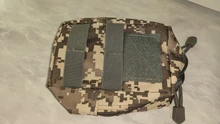 Bolsa médica para sistema Molle táctico, 1000D, utilidad EDC, accesorio de herramienta, paquete de cintura, funda para teléfono, bolsa de caza Airsoft