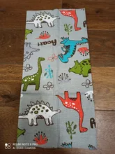 Bufanda de algodón para niños, niñas y bebés, con dibujo de dinosaurio, 100%, anillo redondo, para el cuello, cálida, para primavera, otoño e invierno, nueva