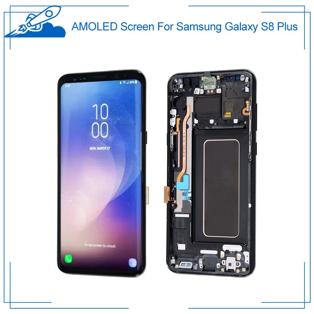 OEM LCD For Samsung Galaxy S8 plus G9550/F/FD/U/A/P/T/V/R4/W Burn-Shadow AMOLED Display With Touch Screen Digitizer Assembly
OEM LCD For Samsung Galaxy S8 plus G9550/F/FD/U/A/P/T/V/R4/W Burn-Shadow AMOLED Display With Touch Screen Digitizer Assembly