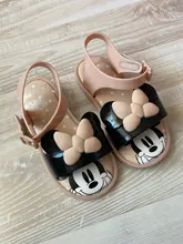 2021 nuevos niños de dibujos animados Mickey sandalias de verano Mini Melissa de jalea de moda Zapatos para niña y niño niños de PVC zapatos color caramelo Sandalia de niño