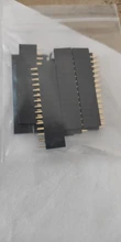Zócalo hembra de una fila de 2,54mm, 2 ~ 40P, PCB, Conector de pines, 2/3/4/6/10/12/16/20/40 pines para Arduino