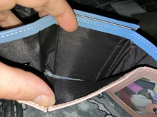 Monedero de cuero con dibujos animados para mujer, con bolsillo cartera de mano, tarjetero corto para mujer, monedero para chica, 2020