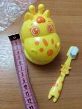 Cepillo de dientes de jirafa para niños, modelo de enseñanza de dientes de Modelo Dental, cepillado educativo, juguete Dental, regalos