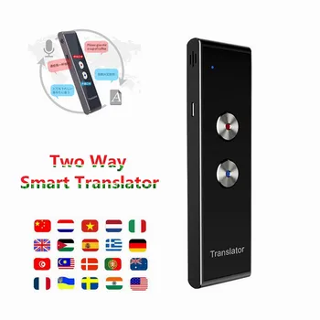 T8 Portable Mini Smart Translator 40 Languages Two-Way Real Time Instant Voice Translator Multi-Language Travel Business
T8 Portable Mini Smart Translator 40 Languages Two-Way Real Time Instant Voice Translator Multi-Language Travel Business