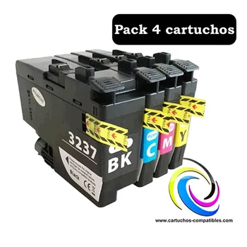 Brother Pack 4 LC-3237, LC3237 COMPATIBLE HL-J6000DW, HL-J6100DW, MFC-J5945DW, MFC-J6945DW, MFC-J6947DW
Brother Pack 4 LC-3237, LC3237 COMPATIBLE HL-J6000DW, HL-J6100DW, MFC-J5945DW, MFC-J6945DW, MFC-J6947DW