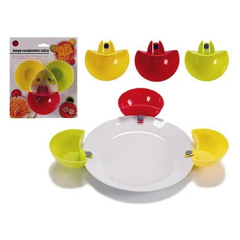 Triple Dispenser for Sauces (3 Pieces)
Triple Dispenser for Sauces (3 Pieces)