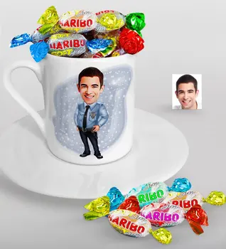 Personalized Mr Polis Caricature Of Turkish Coffee cup And Haribo Candy Gift Seti-1
Personalized Mr Polis Caricature Of Turkish Coffee cup And Haribo Candy Gift Seti-1