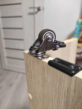 4 Uds muebles ruedas suave giratorio de goma rueda bastante de ruedas para Carro de bebé ruedas para cama hogar accesorio