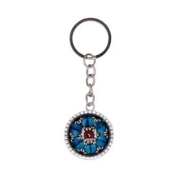 Keychain jewelry made of acrylic with pattern Mandala Blue (51045)
Keychain jewelry made of acrylic with pattern Mandala Blue (51045)