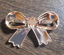 Bolso de bricolaje con adorno de lazo de Metal, accesorios para bolso de bricolaje, hebilla para zapatos, 1 ud.