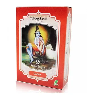 Henna Natural Dyeing Hair - Color Mahogany - Radhe Shyam - 100 gr 
Henna Natural Dyeing Hair - Color Mahogany - Radhe Shyam - 100 gr