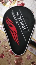 Una pieza profesional nueva raquetas de tenis de mesa Bat Bag Oxford Ping Pong caso con bolsa de pelotas 30x20 cm