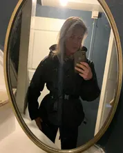 Gabardina con capucha de manga larga para mujer, abrigo de lujo de alta calidad con logotipo triangular, bolsillo de almacenamiento, con bolsa para la cintura, primavera y otoño