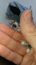 Pendientes de cristal para niña pequeña, pendientes sin Piercing, pendientes de perlas de imitación, 1 par