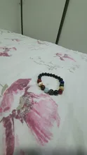 Pulsera de piedras naturales para hombre y mujer, brazalete de cuentas con sistema Solar, Chakra, Yoga, para amantes de los ocho planetas