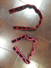 Cinturón de resistencia para Yoga, bandas elásticas de látex para estiramiento, Fitness, gimnasia, entrenamiento, Pilates, gimnasio en casa