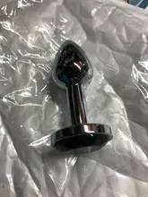 Tapón Anal de acero inoxidable para hombres y mujeres, Juguetes sexuales, tapón trasero, joyería de cristal, entrenador, consolador Anal, tienda sexual para adultos