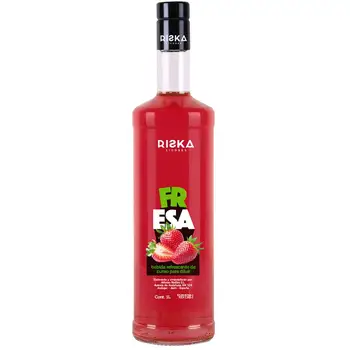 RISKA-strawberry liquor Alcohol tank 1L 
RISKA-strawberry liquor Alcohol tank 1L