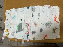 5 unids/lote muselina 6 capas de algodón suave bebé toallas Toalla de cara bebé pañuelo de alimentación cara toalla limpia burp paños