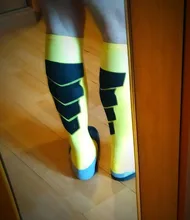 Calcetines deportivos de alta calidad para hombre y mujer, medias de compresión transpirables para correr, ciclismo al aire libre, baloncesto y fútbol, nuevos