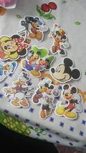 50 Uds de dibujos animados de Disney pegatinas de anime Marvel congelados juguetes de Mickey historia Winnie el Pooh impermeable portátil monopatín pegatinas niños juguete