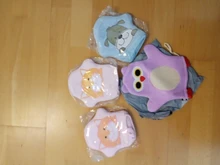 Cepillos de baño productos de ducha cómodos accesorios de toalla suave niños pequeños frotan bebé frotar cuerpo lavar esponja de algodón